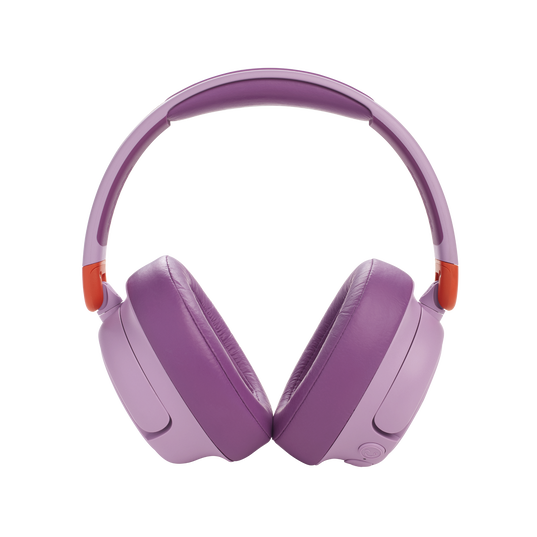 JBL JR 460NC - Pink - Wireless over-ear Noise Cancelling kids headphones - Front